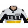 Kenny Roberts Laguna Seca Rep Yellow Yamaha Leather Motorcycle Jacket